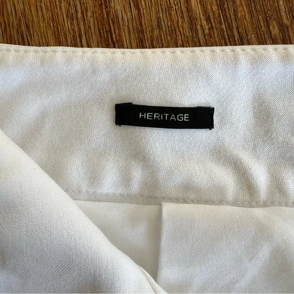 Talbots Heritage Women’s Petite White Cropped Pants Capri Lined Size 8P - Picture 8 of 15